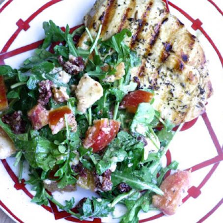 Chicken Paillard with Heirloom Tomato Salad