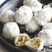 Walnut Snowball Cookies