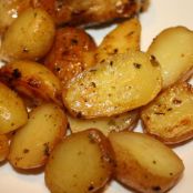 Greek-Style Oven-Roasted Lemon-Butter Parmesan Potatoes