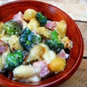 Cheesy Ham & Pasta Bake