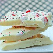 Candyland Peppermint Bark  By Chocolate Covered Katie