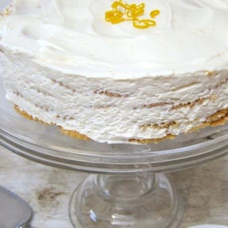 Meyer Lemon Ice Box Cake