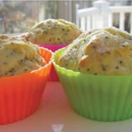 Lemon Poppy Seed Muffins GF