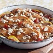 chicken with tomatoes & feta