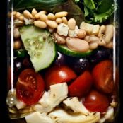 Veggie - Farmer's Fridge Mediterranean Salad (In a mason jar)