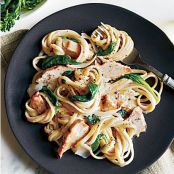 Grilled Chicken Florentine Pasta