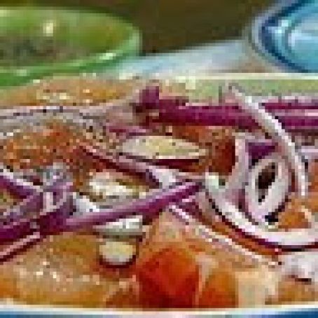 Grapefruit and Onion Salad