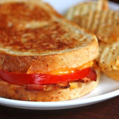 Cheddar Tomato Frech Toast