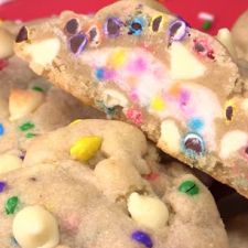 Frosting Filled Birthday Cookies