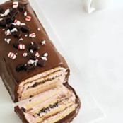 Peppermint Ice Cream Cake