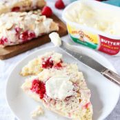 Raspberry Almond Scones