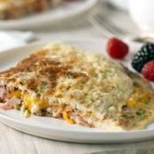Sun-Dried Tomato, Ham & Cheese Omelet