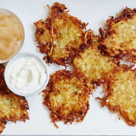 The Crispiest Potato Latkes Ever