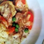 Creamy Chicken with Biscuits