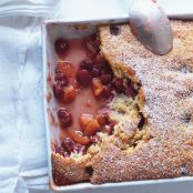 Cherry-Apricot Cobbler