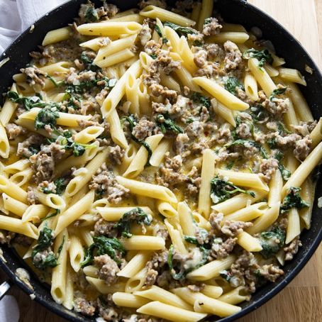 Creamy Italian Sausage Pasta