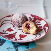Raspberry Jam Bomboloni