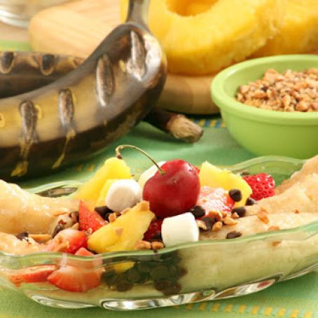 Desserts (Grilled Bananas)