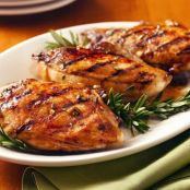 Balsamic Glazed Grilled Chicken Breasts - DF