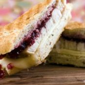 Turkey, Cranberry and Havarti Panini