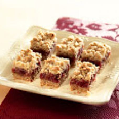 Walnut-Cherry Cookie Bars