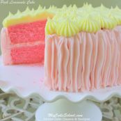 Cake, Pink Lemonade  (scratch)