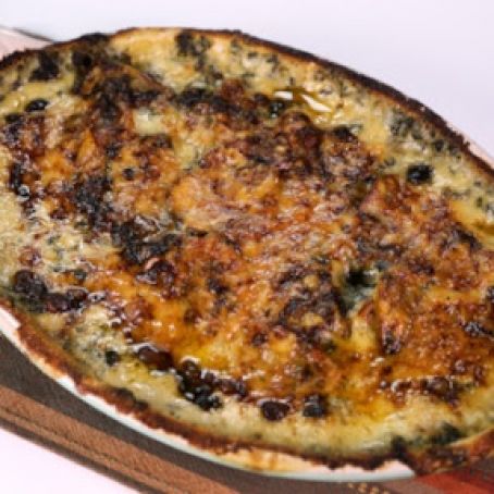 CREAMED SPINACH POTATO GRATIN