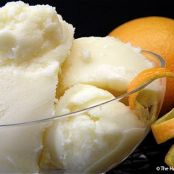 Orange Creamsicle Frozen Yogurt