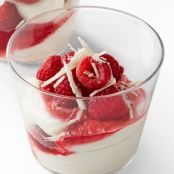White Chocolate Raspberry Parfaits