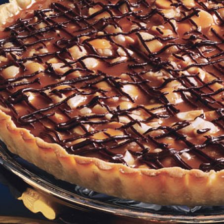 Chocolate-Caramel Macadamia Nut Tart
