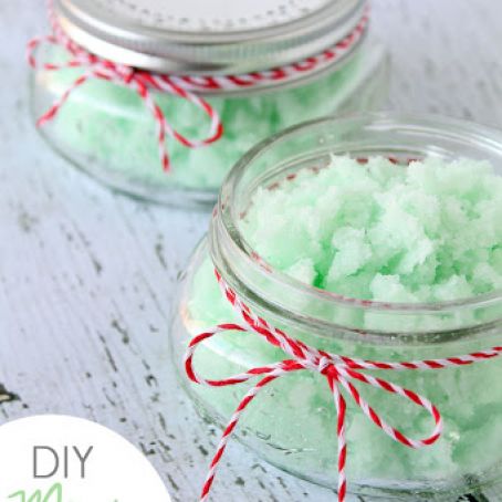 Mint Sugar Scrub & Holiday Gift Ideas