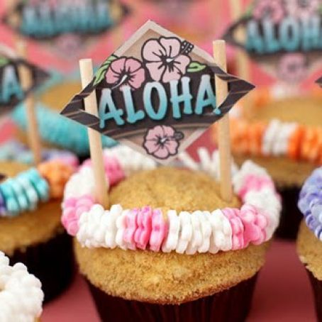 Pineapple Mango Cupcakes