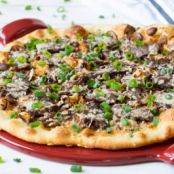 Homemade Pizza + Mustard + New York Strip