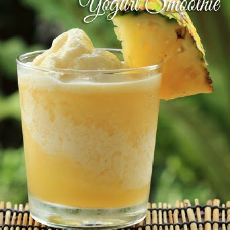 Smoothie - Pineapple Frozen Yogurt Smoothie