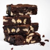 Cocoa Brownies with Browned Butter