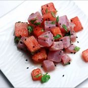 Tuna Watermelon Ceviche