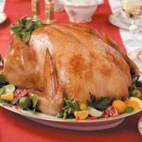 Citrus-Scented Brined Turkey Recipe