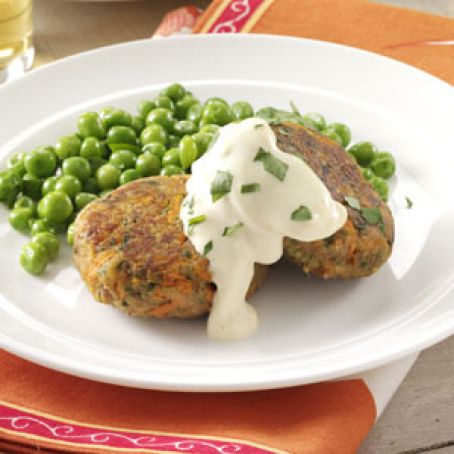 Tuna Cakes with Mustard Mayo Recipe