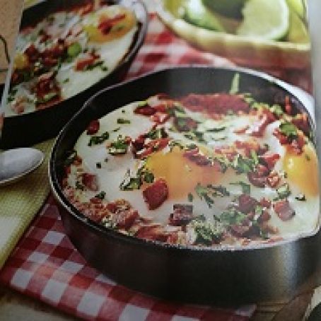 Mexican Baked Eggs for 2