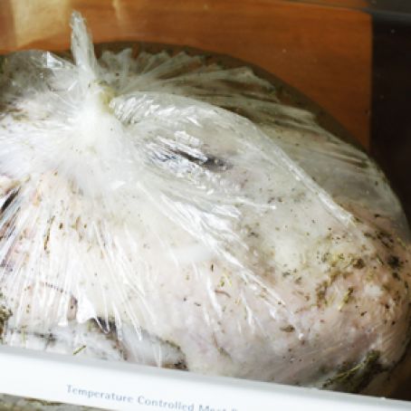 Apple Cider Brined Turkey