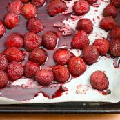 Almost bad Strawberries into syrup/jam