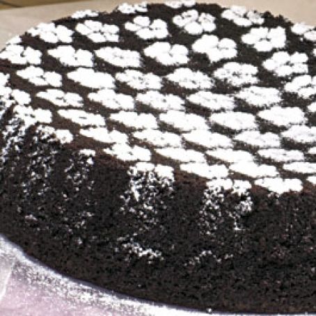 Dark Chocolate-Olive Oil Cake