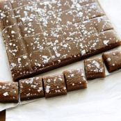 Salted Whiskey Caramels