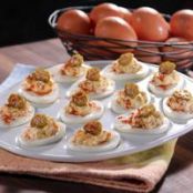 LIGHTER SOUTHERN DEVILED EGGS {bobby deen}