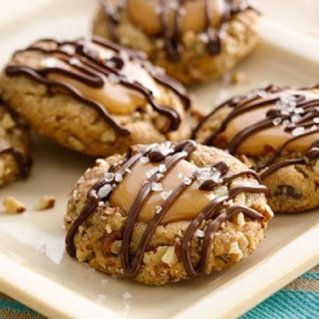 Salted Caramel Chocolate Chip Cookies