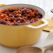 Three Bean and Beef Chili