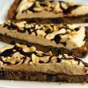 Chocolate Peanut Butter Cookie Pizza