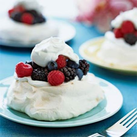Berry Meringues