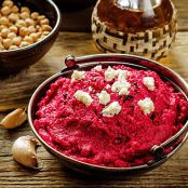 Citrus-Beet Hummus