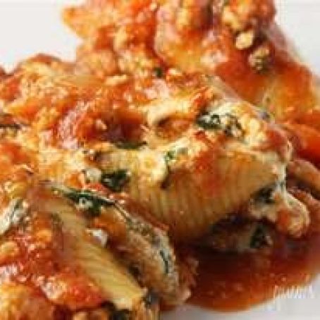 Turkey and Artichoke Stuffed Shells
